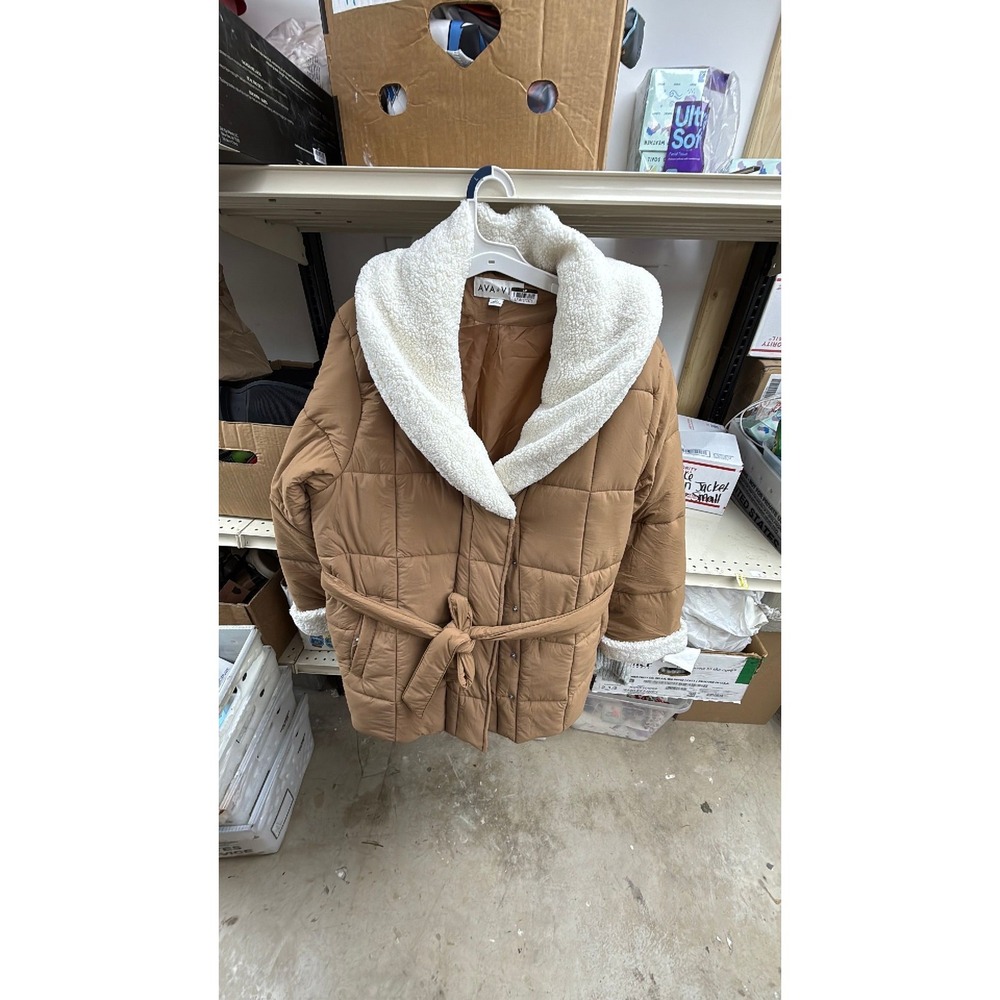 #27 NWOT Ava & Viv Women's Brown Jacket size 2xl